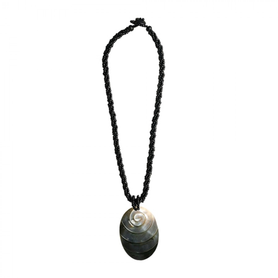 Stone Bead Necklace - Etsy