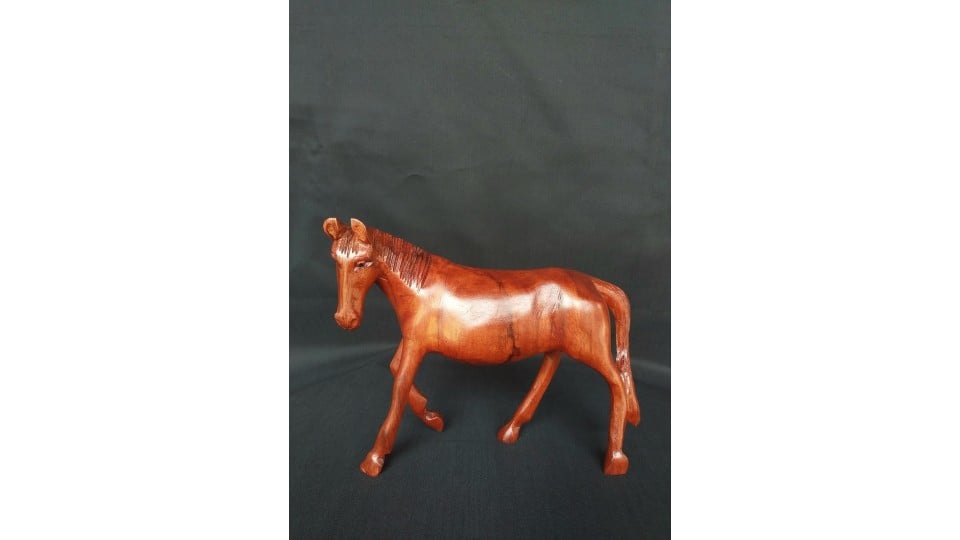 Bali Manufacturer Wooden Carved Horse Wholesale