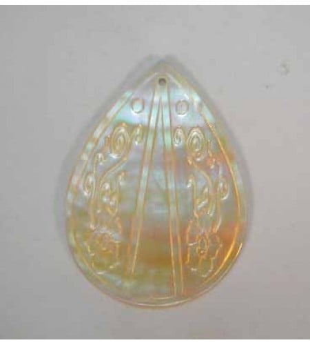 Bali Carving Shell Pendant