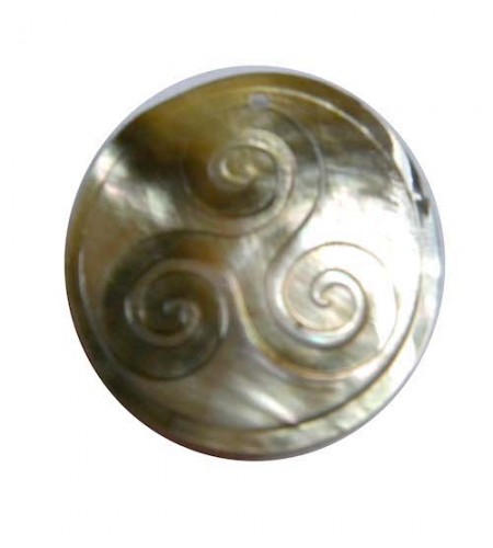 Seashell, Shell Carving Pendant, Carved Shell Pendant, Bali Shell Pendant