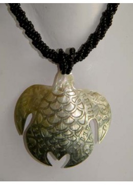 Shell Carving Pendant