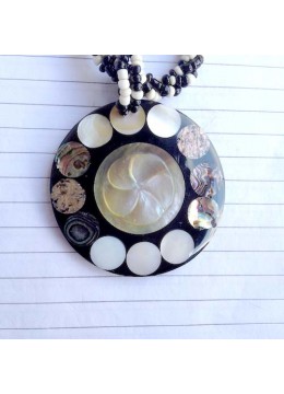 Shell Resin Pendant