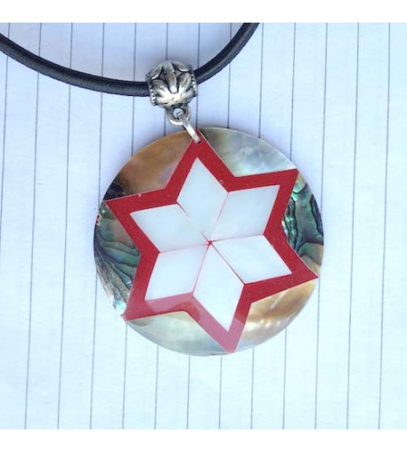 Shell Resin Pendant