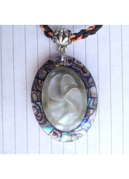 Shell Resin Pendant