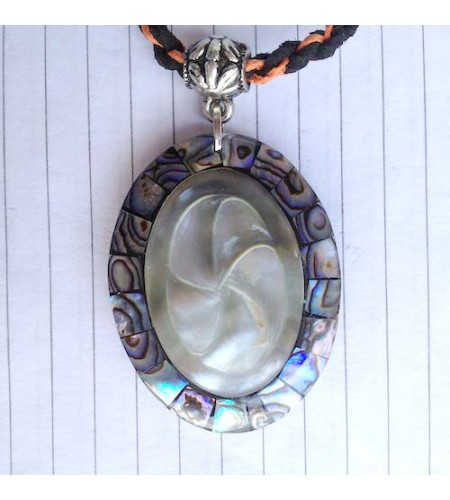 Shell Resin Pendant