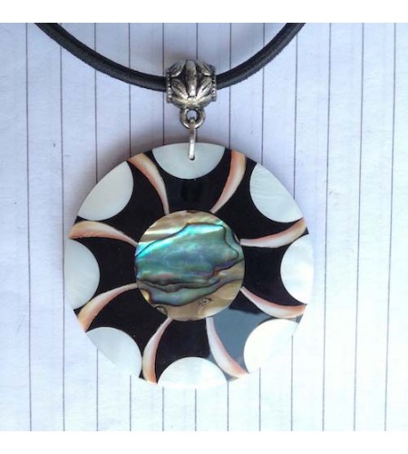 Shell Resin Pendant