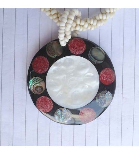 Shell Resin Pendant