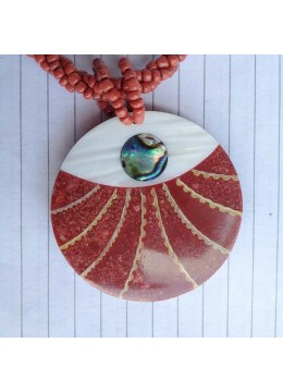 Shell Resin Pendant