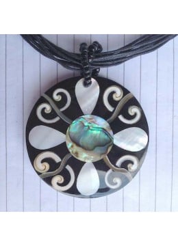 Shell Resin Pendant