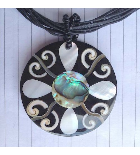 Shell Resin Pendant