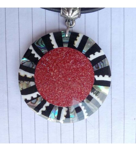 Shell Resin Pendant