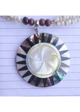 Shell Resin Pendant