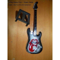 Miniature Guitar Rolling Stones