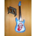 Miniature Guitar Rolling Stones