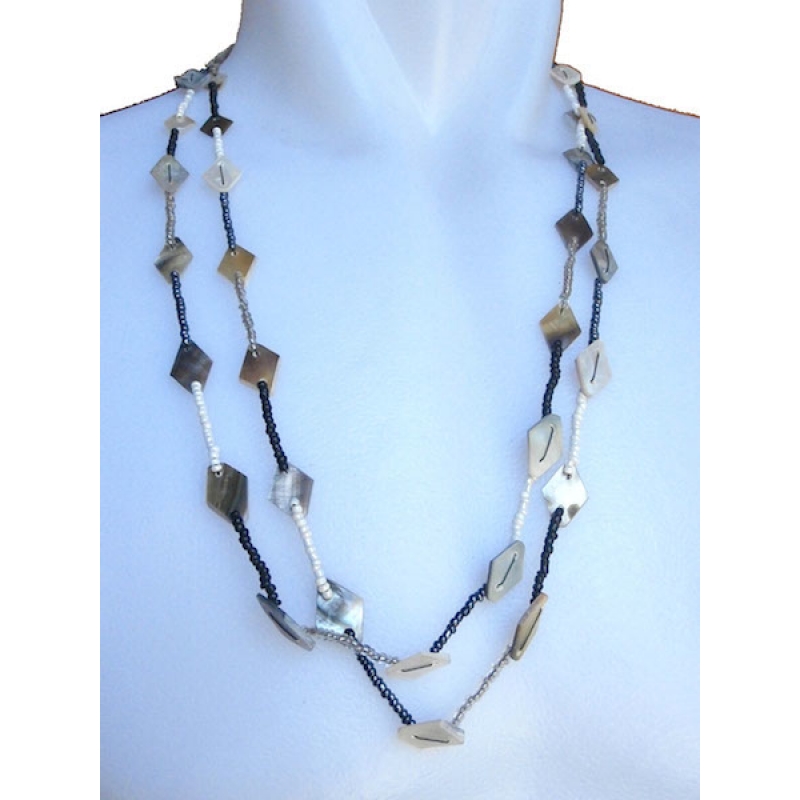 Multi Strand Beaded Necklace