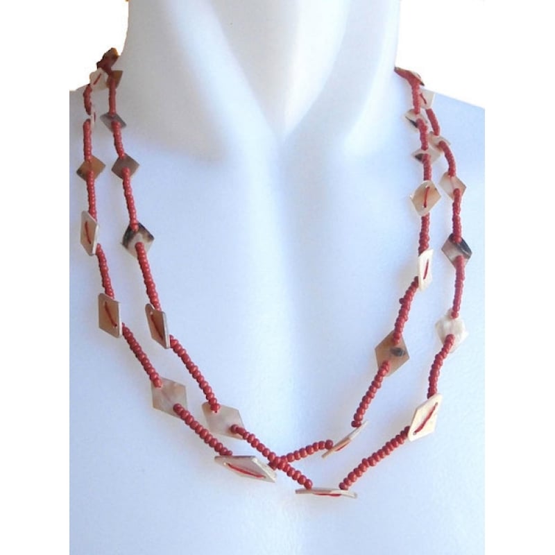 Multi Strand Beaded Necklace