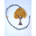 Necklace Bead Wooden Tree