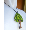 Necklace Bead Wooden Tree