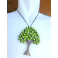 Necklace Bead Wooden Tree