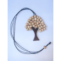 Necklace Bead Wooden Tree