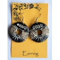 Bali Wood Earring