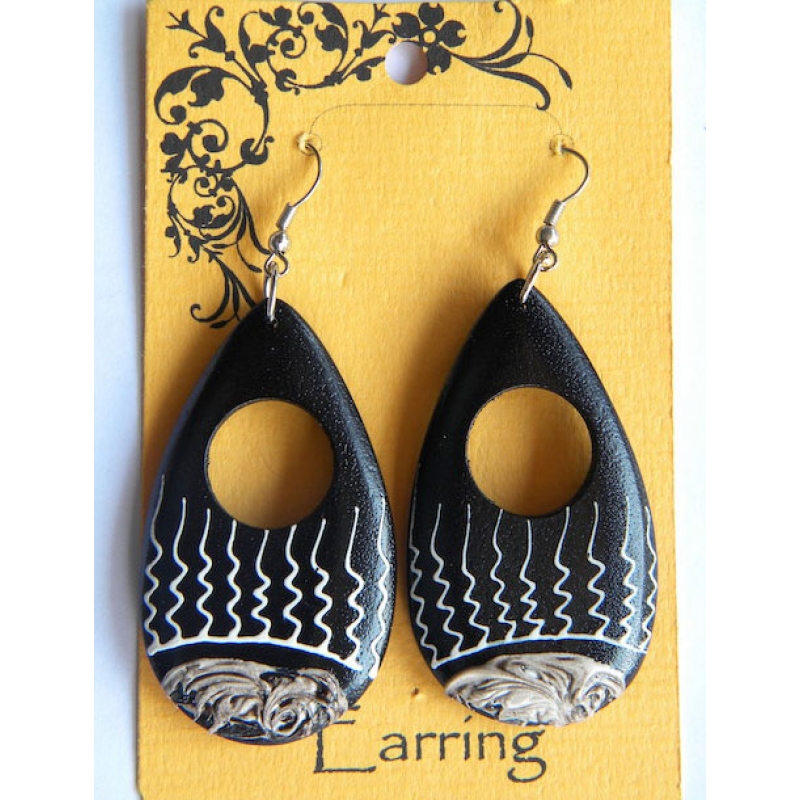 Wooden Earring