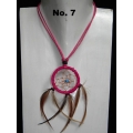 Necklace dream catcher