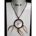 Necklace dream catcher