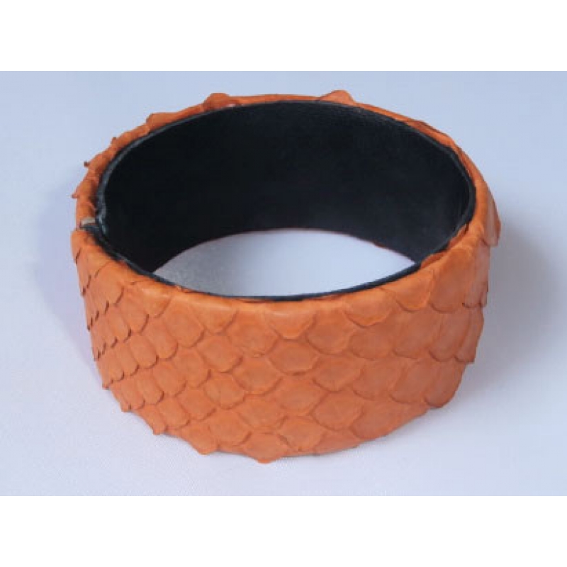 Bracelet Genuine Leather Snake Bangle, Bangle Leather Bracelet