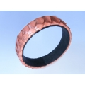 Tiny Bangle Leather Snake