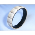 Tiny Bangle Leather Snake