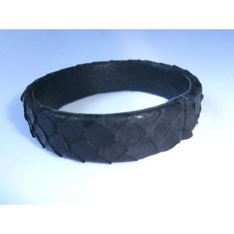 Genuine Leather Snake Bracelet, Real Leather Bracelet, Bangle Leather Snake on Bracelets