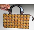 Coconut Handbag Coin Shell Painting, Souvenir Coconut Handbag