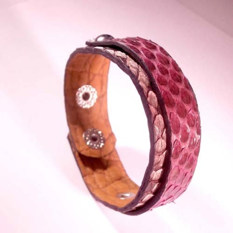 Leather Snake Bracelet