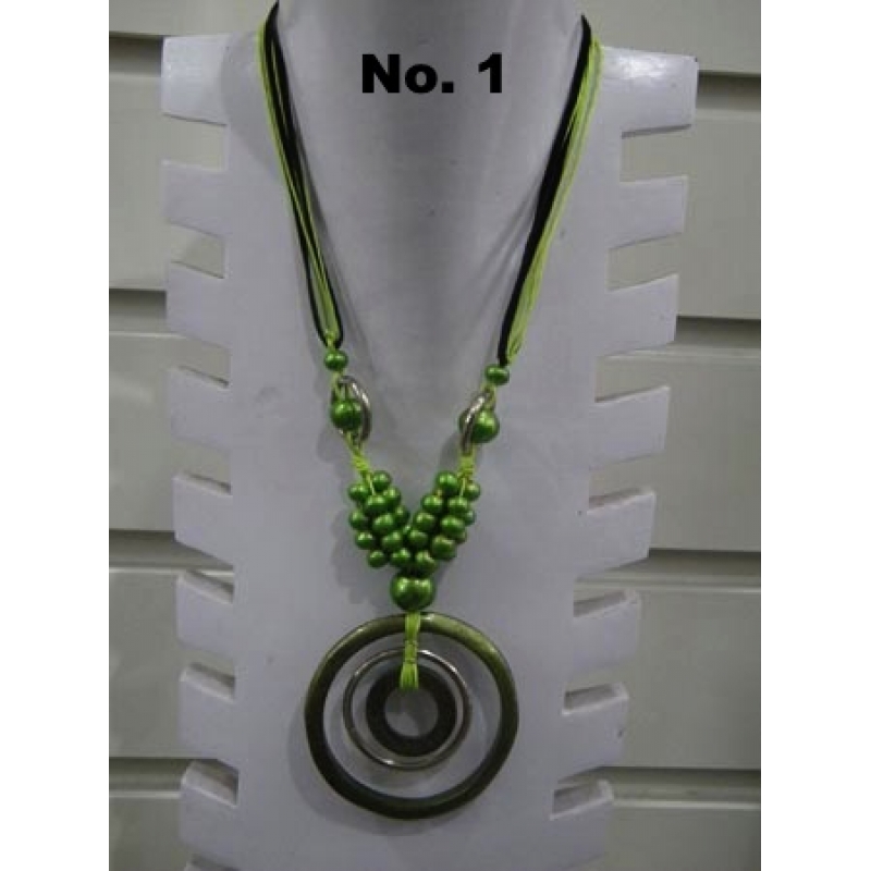 Wood Bead Necklace Latest by Edi yanto