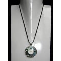 Necklace With Shell Pendant Stainless Steel