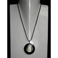 Stainless Steel Necklace With Shell Pendant For Sale