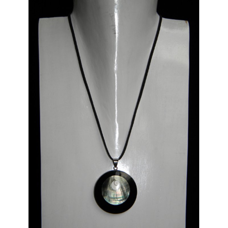 Stainless Steel Necklace With Shell Pendant For Sale