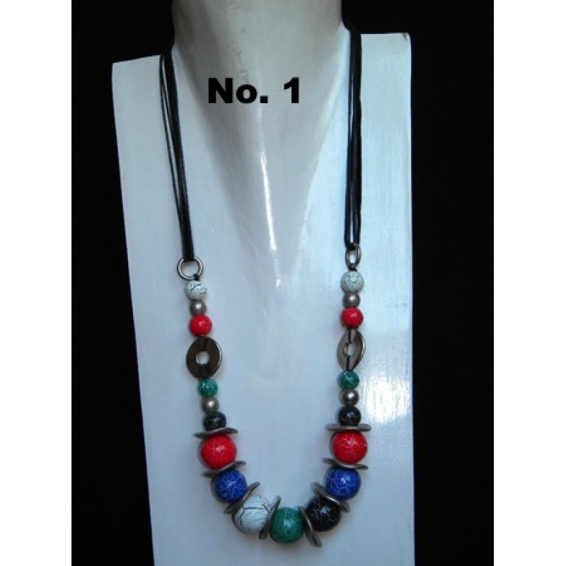 Wooden Bead Necklace