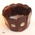 Wood Stretch Bracelet