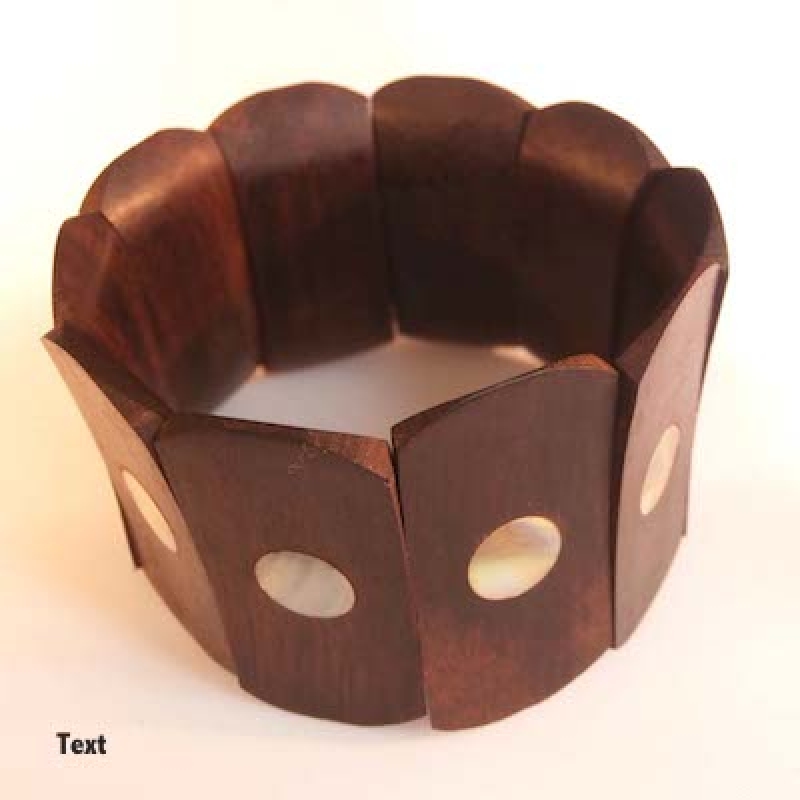 Wood Stretch Bracelet