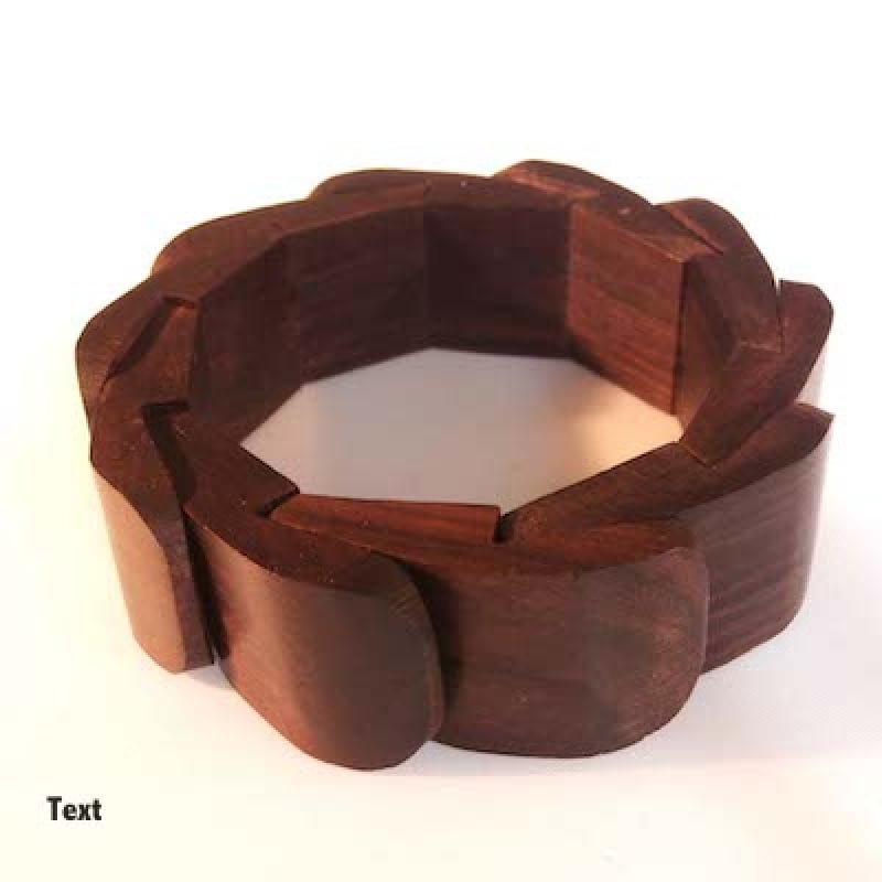 Wood Stretch Bracelet