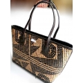 Woven Bamboo Handbag