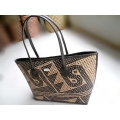 Woven Bamboo Handbag