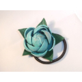 Hair Tie Leather Flower