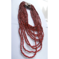 Beaded Necklace Multi Strand