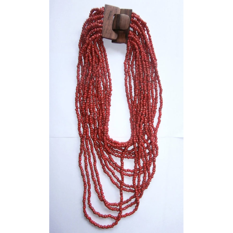 Beaded Necklace Multi Strand