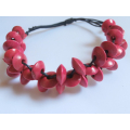 Beaded Wood Bracelet