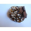 Bracelet Bead, Handmade Beaded Bracelets, Bali Bead Bracelets Wooden Clasp