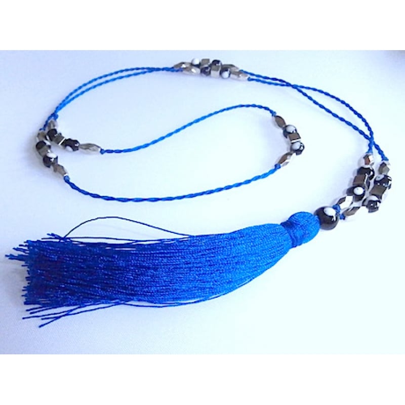 Neon Tassel Necklace